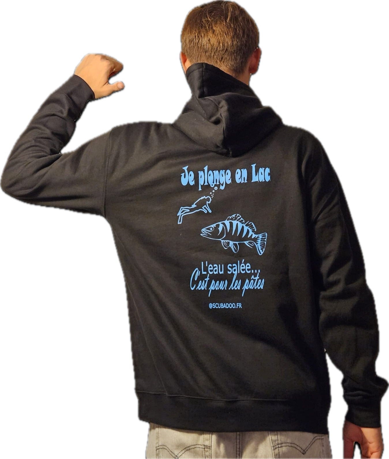 Sweat à capuche plongée